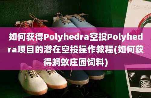 如何获得Polyhedra空投Polyhedra项目的潜在空投操作教程(如何获得蚂蚁庄园饲料)