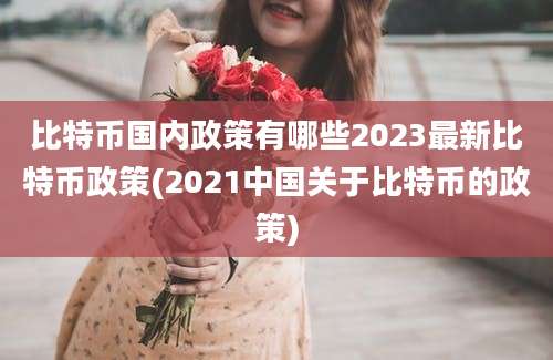 比特币国内政策有哪些2023最新比特币政策(2021中国关于比特币的政策)