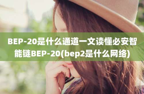 BEP-20是什么通道一文读懂必安智能链BEP-20(bep2是什么网络)