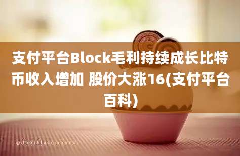 支付平台Block毛利持续成长比特币收入增加 股价大涨16(支付平台百科)