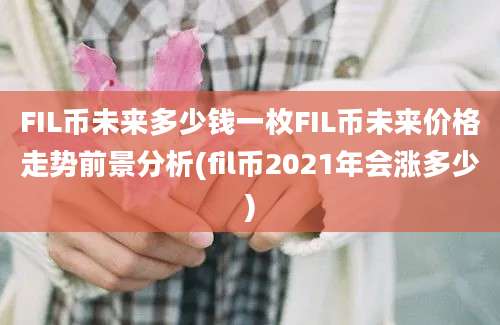 FIL币未来多少钱一枚FIL币未来价格走势前景分析(fil币2021年会涨多少)