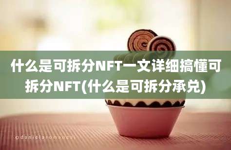 什么是可拆分NFT一文详细搞懂可拆分NFT(什么是可拆分承兑)