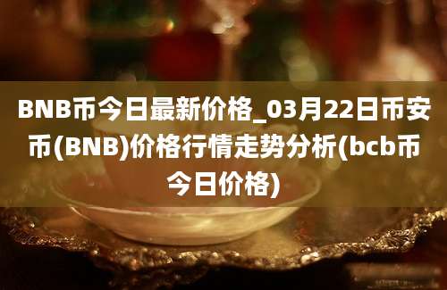 BNB币今日最新价格_03月22日币安币(BNB)价格行情走势分析(bcb币今日价格)