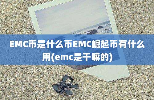 EMC币是什么币EMC崛起币有什么用(emc是干嘛的)