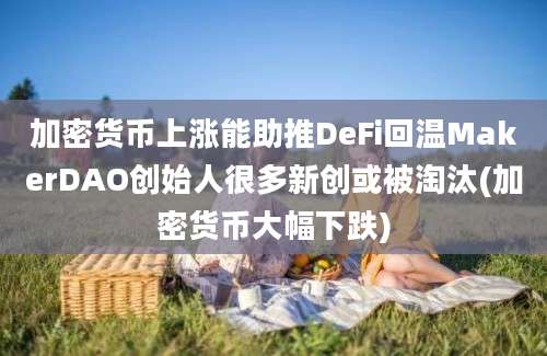 加密货币上涨能助推DeFi回温MakerDAO创始人很多新创或被淘汰(加密货币大幅下跌)