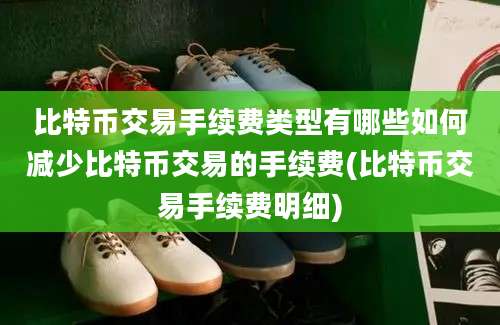 比特币交易手续费类型有哪些如何减少比特币交易的手续费(比特币交易手续费明细)