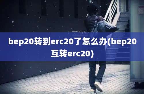 bep20转到erc20了怎么办(bep20互转erc20)