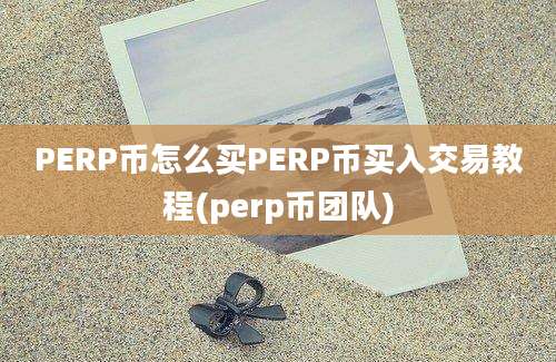 PERP币怎么买PERP币买入交易教程(perp币团队)