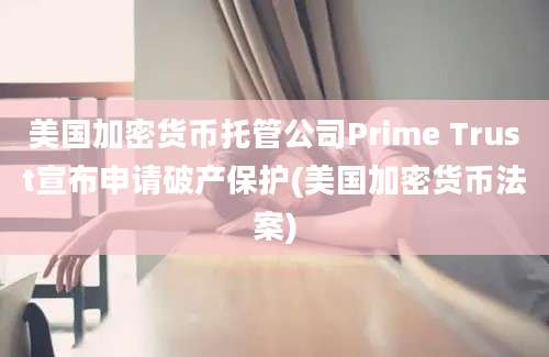 美国加密货币托管公司Prime Trust宣布申请破产保护(美国加密货币法案)