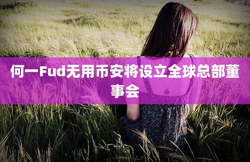 何一Fud无用币安将设立全球总部董事会