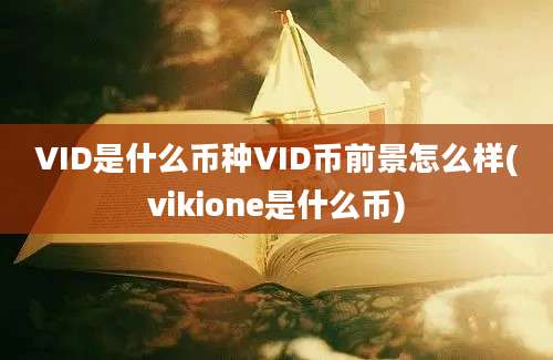 VID是什么币种VID币前景怎么样(vikione是什么币)