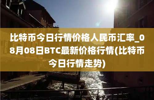 比特币今日行情价格人民币汇率_08月08日BTC最新价格行情(比特币今日行情走势)