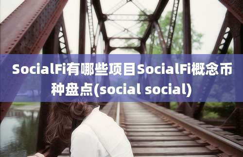 SocialFi有哪些项目SocialFi概念币种盘点(social social)