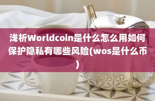 浅析Worldcoin是什么怎么用如何保护隐私有哪些风险(wos是什么币)