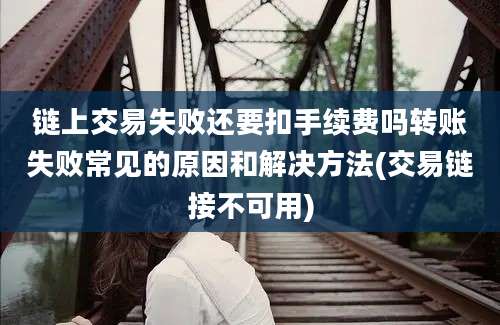 链上交易失败还要扣手续费吗转账失败常见的原因和解决方法(交易链接不可用)