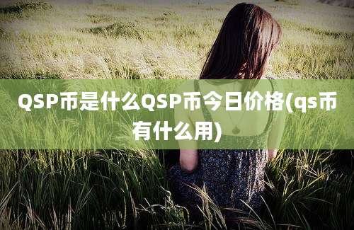 QSP币是什么QSP币今日价格(qs币有什么用)