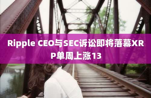 Ripple CEO与SEC诉讼即将落幕XRP单周上涨13