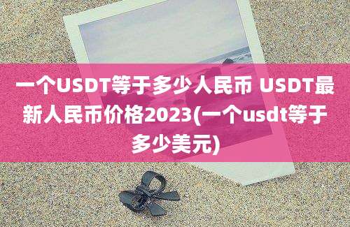 一个USDT等于多少人民币 USDT最新人民币价格2023(一个usdt等于多少美元)