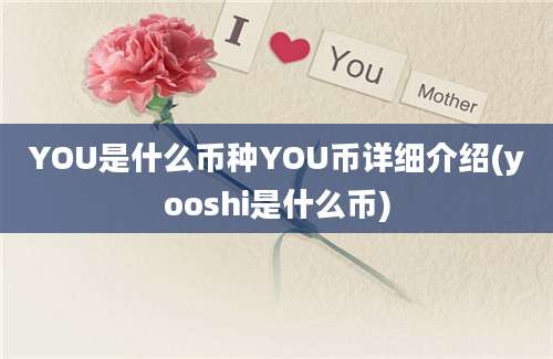 YOU是什么币种YOU币详细介绍(yooshi是什么币)