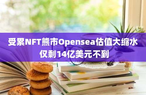 受累NFT熊市Opensea估值大缩水 仅剩14亿美元不到