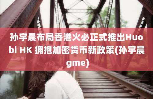 孙宇晨布局香港火必正式推出Huobi HK 拥抱加密货币新政策(孙宇晨 gme)