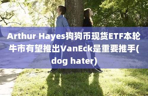 Arthur Hayes狗狗币现货ETF本轮牛市有望推出VanEck是重要推手(dog hater)