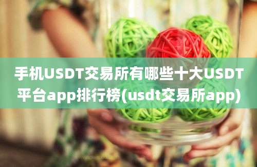 手机USDT交易所有哪些十大USDT平台app排行榜(usdt交易所app)