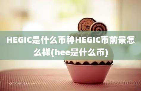 HEGIC是什么币种HEGIC币前景怎么样(hee是什么币)