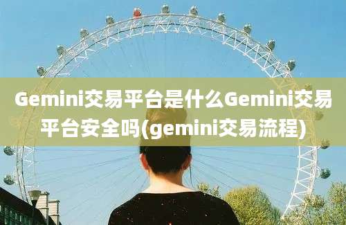 Gemini交易平台是什么Gemini交易平台安全吗(gemini交易流程)