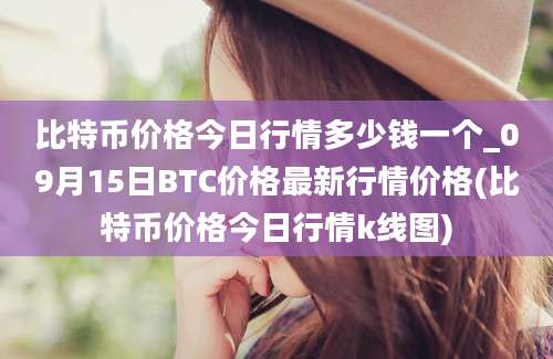 比特币价格今日行情多少钱一个_09月15日BTC价格最新行情价格(比特币价格今日行情k线图)