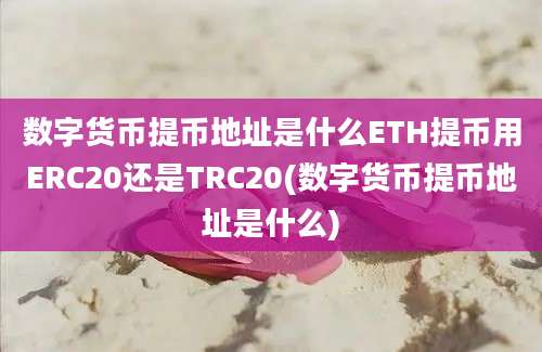 数字货币提币地址是什么ETH提币用ERC20还是TRC20(数字货币提币地址是什么)