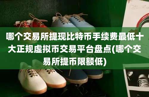 哪个交易所提现比特币手续费最低十大正规虚拟币交易平台盘点(哪个交易所提币限额低)