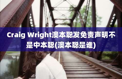 Craig Wright澳本聪发免责声明不是中本聪(澳本聪是谁)