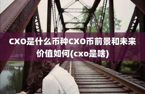 CXO是什么币种CXO币前景和未来价值如何(cxo是啥)