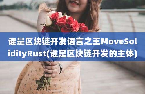 谁是区块链开发语言之王MoveSolidityRust(谁是区块链开发的主体)