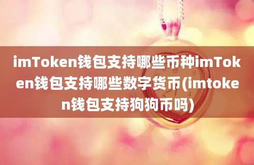 imToken钱包支持哪些币种imToken钱包支持哪些数字货币(imtoken钱包支持狗狗币吗)