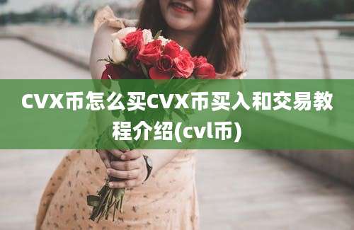 CVX币怎么买CVX币买入和交易教程介绍(cvl币)