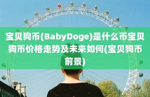 宝贝狗币(BabyDoge)是什么币宝贝狗币价格走势及未来如何(宝贝狗币前景)