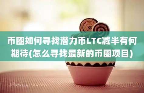 币圈如何寻找潜力币LTC减半有何期待(怎么寻找最新的币圈项目)