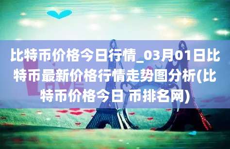 比特币价格今日行情_03月01日比特币最新价格行情走势图分析(比特币价格今日 币排名网)