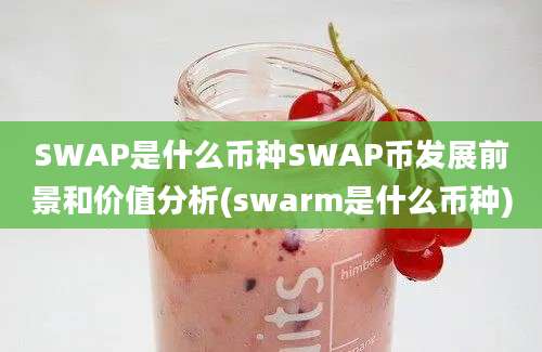 SWAP是什么币种SWAP币发展前景和价值分析(swarm是什么币种)