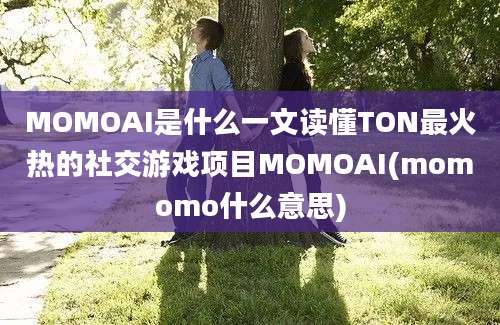 MOMOAI是什么一文读懂TON最火热的社交游戏项目MOMOAI(momomo什么意思)