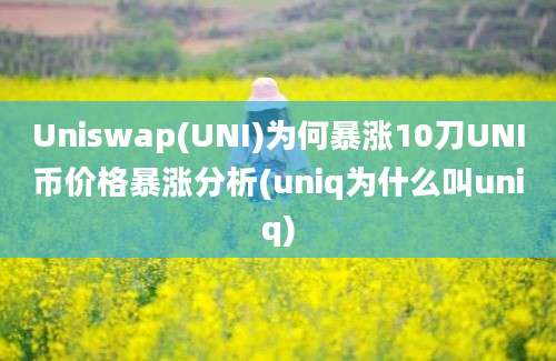 Uniswap(UNI)为何暴涨10刀UNI币价格暴涨分析(uniq为什么叫uniq)