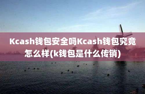 Kcash钱包安全吗Kcash钱包究竟怎么样(k钱包是什么传销)