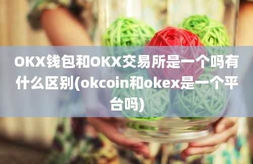 OKX钱包和OKX交易所是一个吗有什么区别(okcoin和okex是一个平台吗)