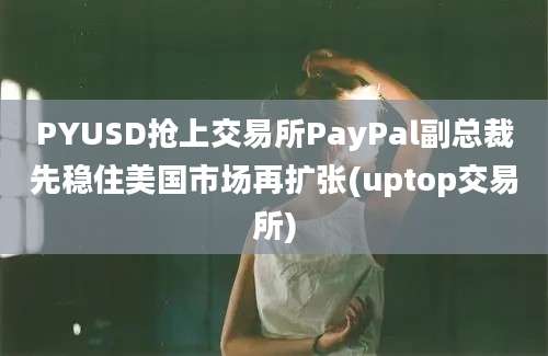 PYUSD抢上交易所PayPal副总裁先稳住美国市场再扩张(uptop交易所)