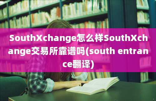 SouthXchange怎么样SouthXchange交易所靠谱吗(south entrance翻译)