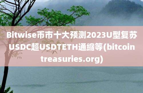 Bitwise币市十大预测2023U型复苏USDC超USDTETH通缩等(bitcointreasuries.org)