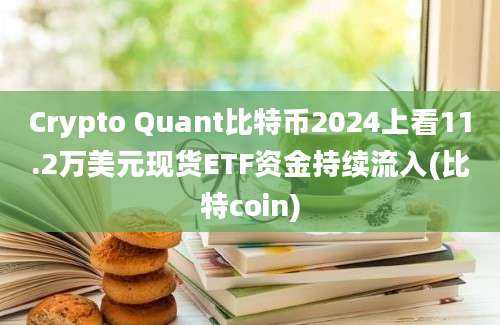 Crypto Quant比特币2024上看11.2万美元现货ETF资金持续流入(比特coin)