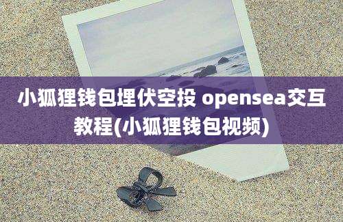 小狐狸钱包埋伏空投 opensea交互教程(小狐狸钱包视频)